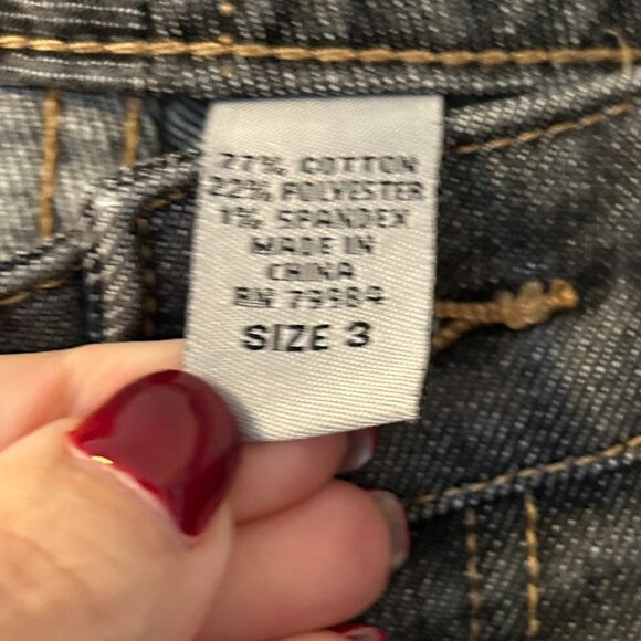 Chicos Platinum Grey Jeans, Size 3 (16-ish) - Picture 4 of 5